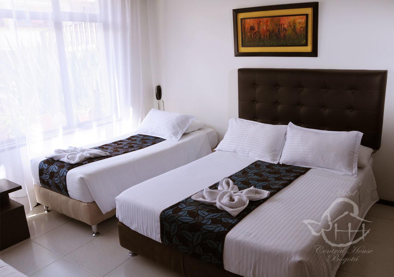 Hotel Central House A 5 Min De La Embajada Americana 보고타 외부 사진